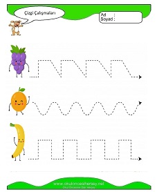 Çizgi Çalışma Sayfaları